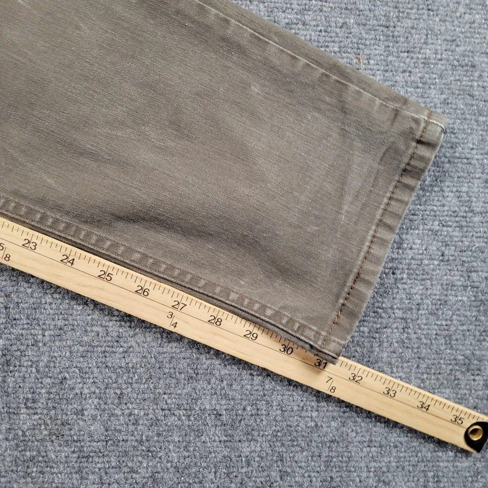 Levis 511 Jeans Mens 36x31 Gray‎ Slim Fit Stretch Denim Straight Leg Casual